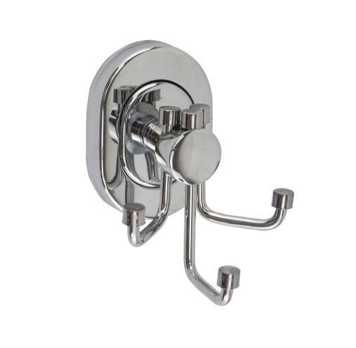 Appendino Gancio Triplo Porta Asciugamani Accappatoio Cromato Bagno 69180 dfh
