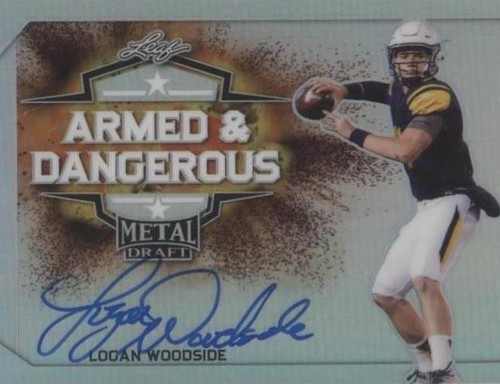2018 Leaf Metal Draft Logan Woodside #AD-LW1
