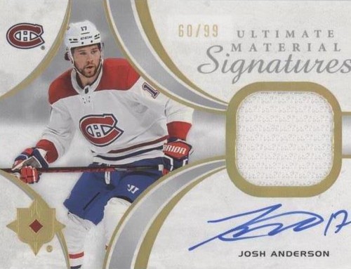 2021-22 Upper Deck Ultimate Collection - Josh Anderson #UMS-JA