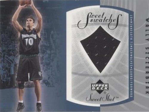 2002-03 Upper Deck Sweet Shot - Wally Szczerbiak #WS-S