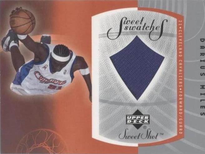 2002-03 Upper Deck Sweet Shot - Darius Miles #DM-S