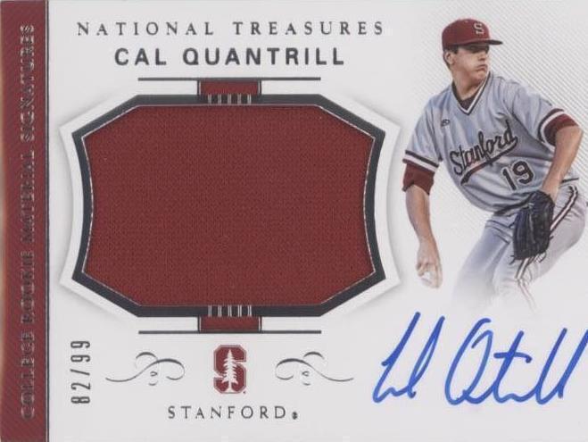 2018 Panini National Treasures - Cal Quantrill #CMS-CQ