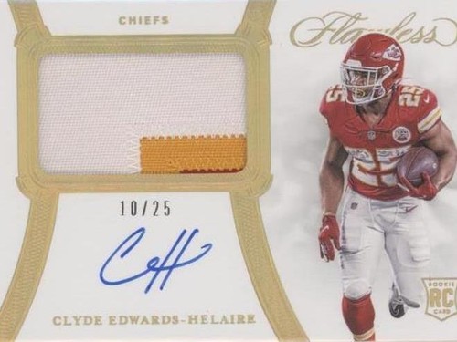 2020 Panini Flawless Clyde Edwards-Helaire #RPA-CEH