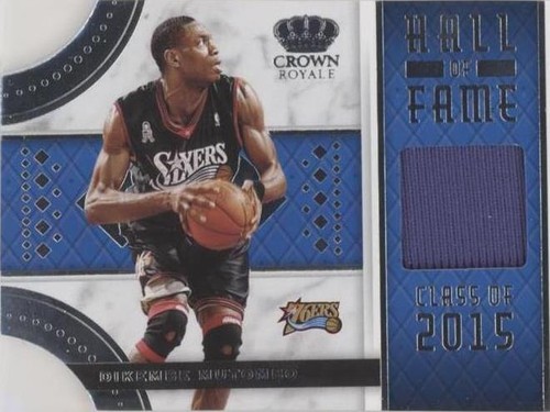 2020-21 Panini Crown Royale - Dikembe Mutombo #HF-DMU