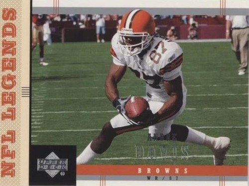 2004 Upper Deck NFL Legends Andra Davis #21