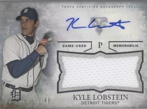 2015 Topps Triple Threads - Kyle Lobstein #UAJR-KL