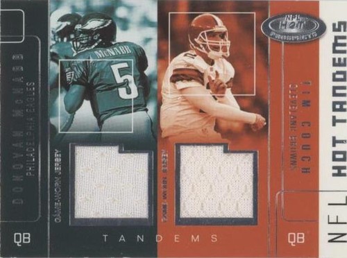 2002 Fleer Hot Prospects Donovan McNabb Tim Couch #DM-TC