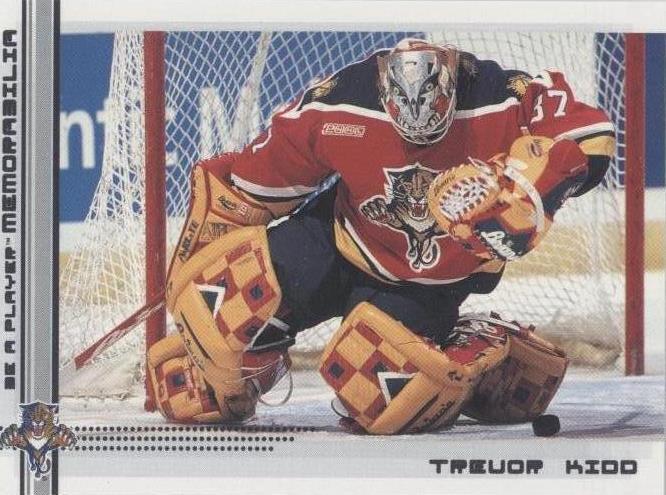 2000-01 In the Game Be A Player Memorabilia - Trevor Kidd #48