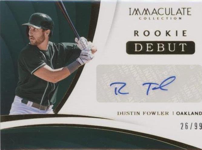 2018 Panini Immaculate Collection - Dustin Fowler #RDS-DF