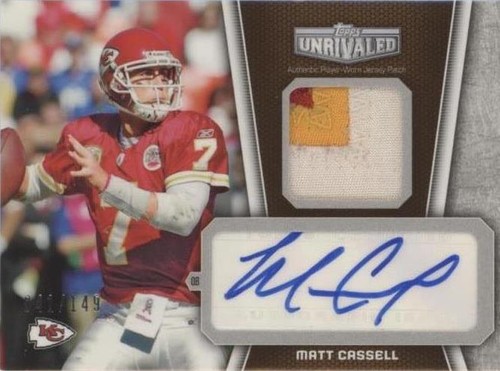 2010 Topps Unrivaled Matt Cassel #UAP-MC