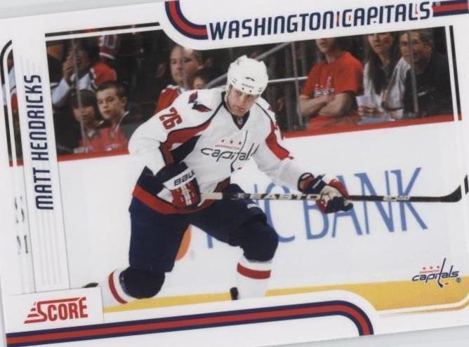 2011-12 Score - Matt Hendricks #464