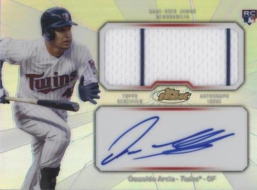 2013 Topps Finest - Oswaldo Arcia #AJR-OA