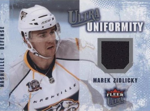 2008-09 Fleer Ultra - Marek Zidlicky #UA-MZ