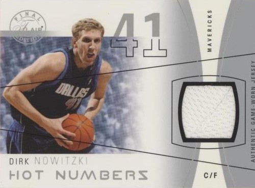 2003-04 Flair Final Edition - Dirk Nowitzki #HN-DN
