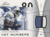 2004 Flair Charles Rogers #HN-CR