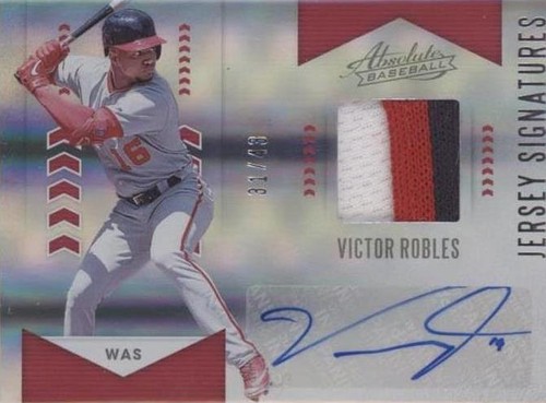 2020 Panini Absolute - Victor Robles #AJS-VR