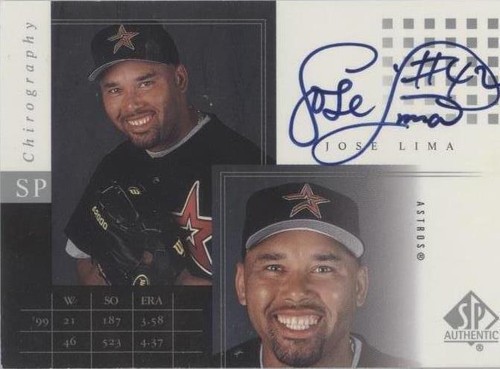 2000 SP Authentic - Jose Lima #JL
