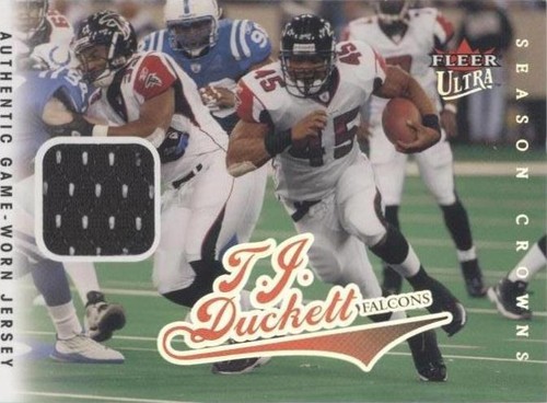 2004 Fleer Ultra T.J. Duckett #40