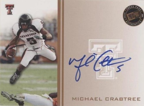 2009 Press Pass Michael Crabtree #PPS - MC