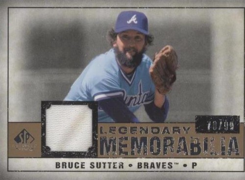 2008 SP Legendary Cuts - Bruce Sutter #LM-BS