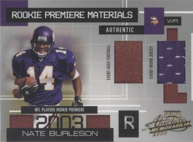 2003 Playoff Absolute Memorabilia Nate Burleson #172