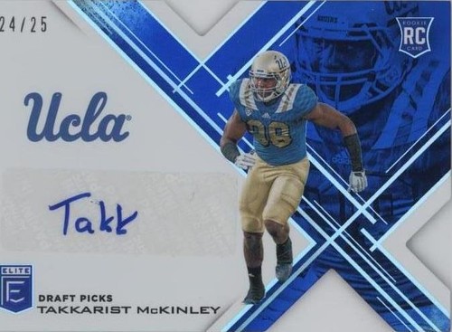 2017 Panini Elite Draft Picks Takkarist McKinley #248