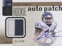 2011 SP Authentic Jordan Todman #225