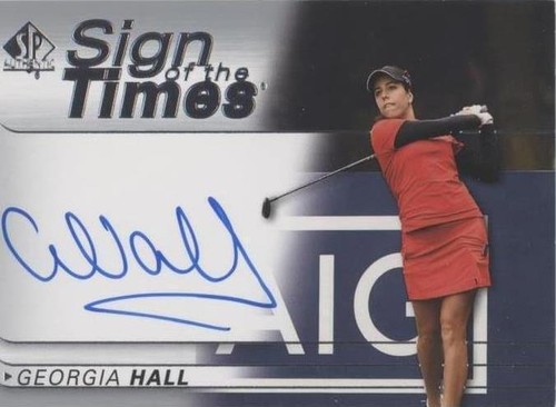 2021 SP Authentic - Georgia Hall #SOTT-GH