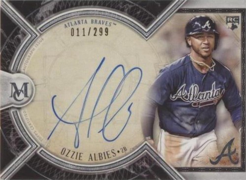 2018 Topps Museum Collection - Ozzie Albies #AA-OA