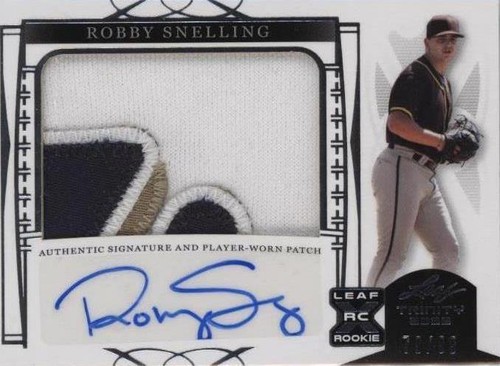2022 Leaf Trinity - Robby Snelling #PA-RS1