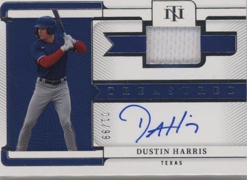 2023 Panini National Treasures - Dustin Harris #TMS-DH
