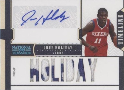 その他 Aaron Holiday RC auto National Treasures 2018-19 Panini National Treasures Aaron Holiday RPA Rookie