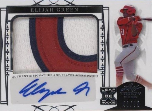2022 Leaf Trinity - Elijah Green #PA-EG1