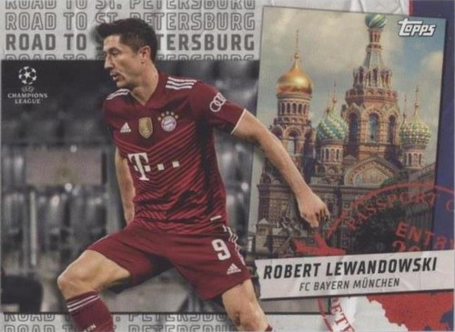 2021-22 Topps UCL Collection Robert Lewandowski #RSP-12