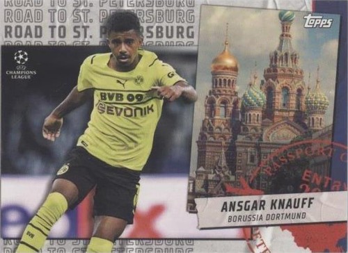2021-22 Topps UCL Collection Ansgar Knauff #RSP-07