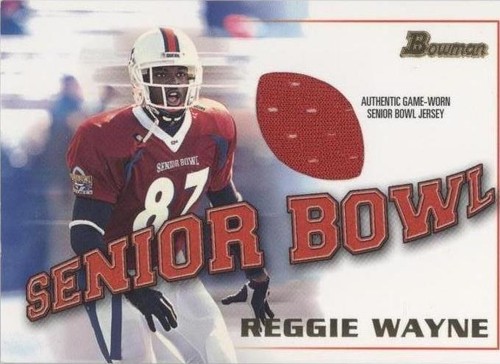 2001 Bowman Reggie Wayne #BJ-RW