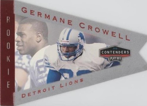 1998 Playoff Contenders Germane Crowell #33