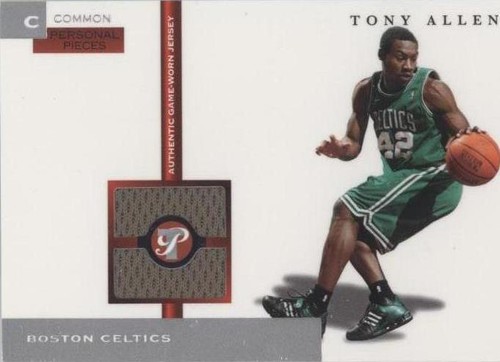 2005-06 Topps Pristine - Tony Allen #PPC-TA
