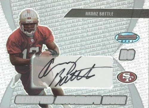 2003 Bowman's Best Arnaz Battle #129