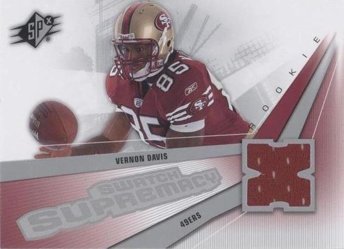 2006 SPx Vernon Davis #SW-VD