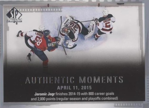2015-16 SP Authentic - Jaromir Jagr #151