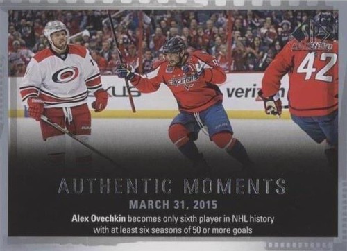 2015-16 SP Authentic - Alex Ovechkin #147