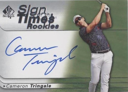 2021 SP Authentic - Cameron Tringale #SOTTR-CT