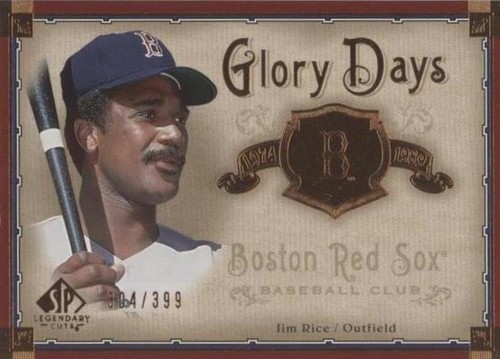 2005 SP Legendary Cuts - Jim Rice #GD-JR