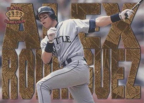 PACIHC CROWN E ALEX・RODRIGUEZ ALEX RODRIGUEZ 1999 PACIFIC CROWN ROYALE DIE CUT SEATTLE