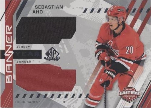 2021-22 Upper Deck SP Game Used - Sebastian Aho #BYA-SA