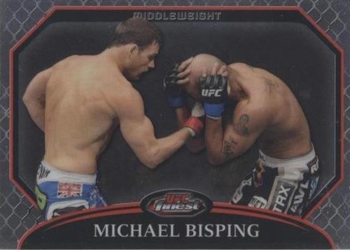 2011 Topps Finest UFC - Michael Bisping #18