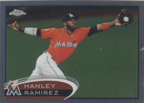 2012 Topps Chrome - Hanley Ramirez #74