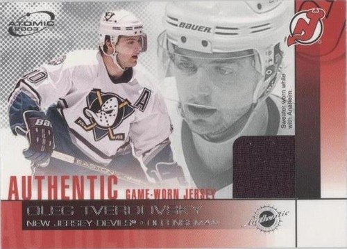 2002-03 Pacific Atomic - Oleg Tverdovsky #13