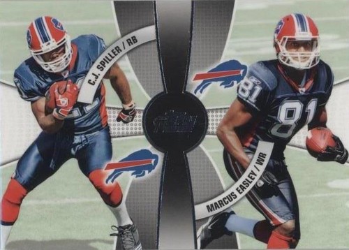 2010 Topps Prime C.J. Spiller Marcus Easley #2Q-19